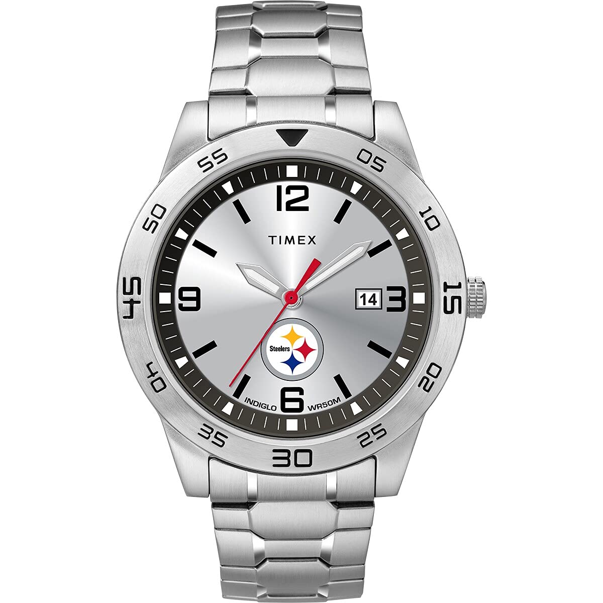 Timex Tribute Men's Citation 42mm Quartz Watch with Stainless Steel Strap