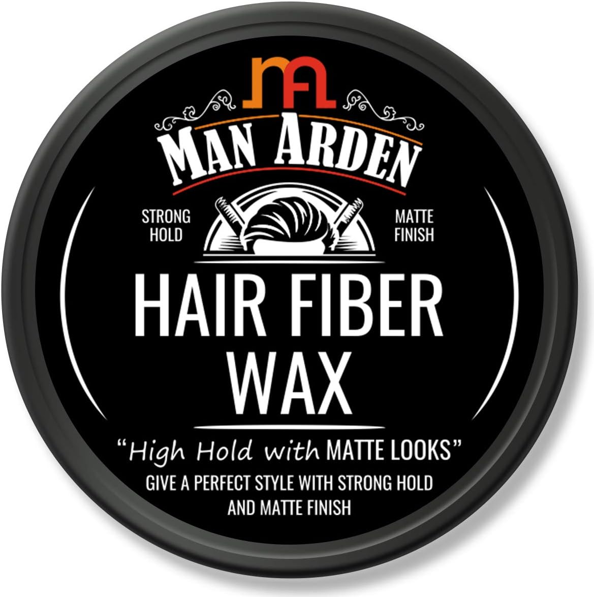 Man Arden Hair Fiber Wax - Strong Hold with Matte Finish - 50gm