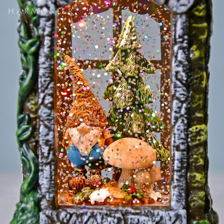 リキッドランタンエルフハウス LED スノードーム クリスマス 125-260