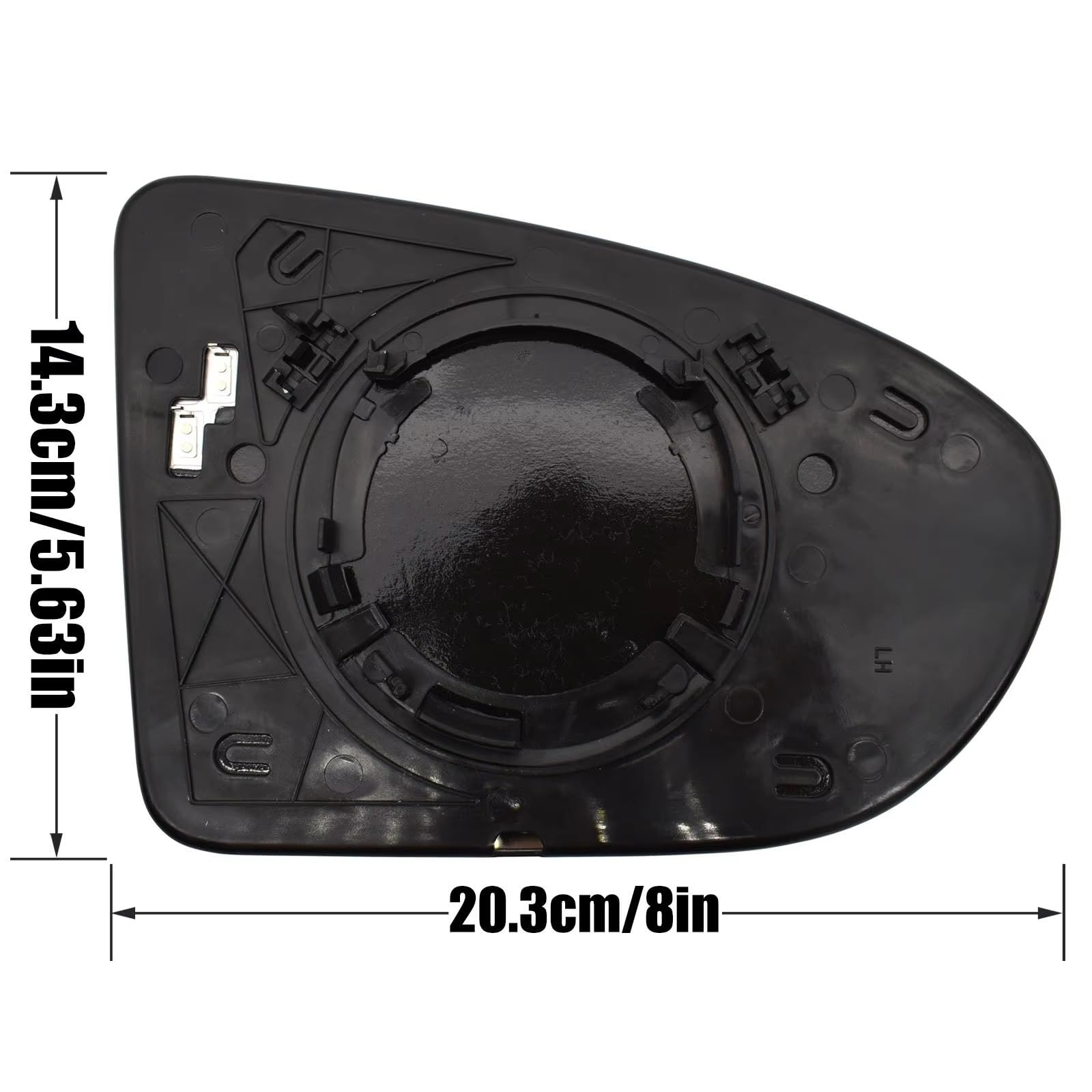 Vetro Specchio Retrovisore Per Nissan Per Qashqai Per Dualis Vetro Retrovisore | Porta in vetro per specchietto laterale convesso retrovisore riscaldato 96302BR72A 96301BR72A(Left)
