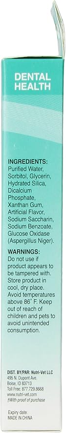 nutri vet enzymatic toothpaste