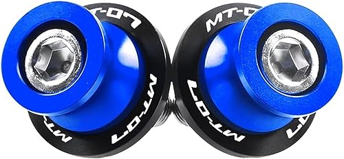 Miniatura 4 de OBONG Motorcycle 6MM Stand Screws for Yamaha MT07 MT-07 Tracer 2016-2020 Tracer CNC Aluminum Swingarm Slider Spools (Color  6MM Blue)