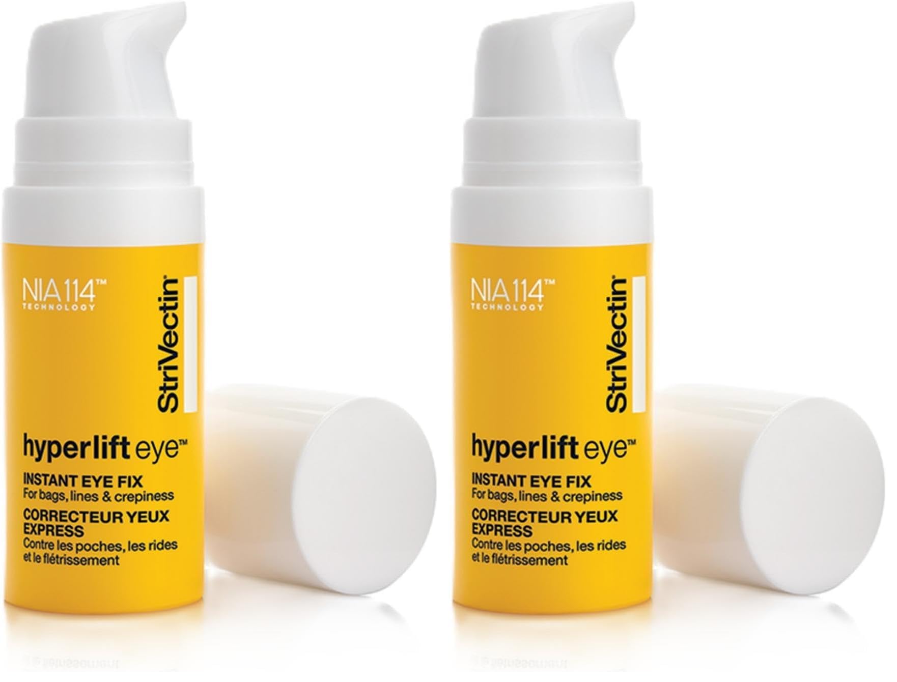 StriVectin Hyperlift Eye Instant Eye Fix, Amarillo (Paquete de 2)