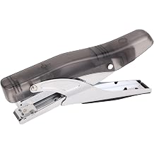 EVGATSAUTO Handtacker, 20 Sheet Handheld Stapler, Wide Open and Deep Throat, Heavy Duty Staple Gun for Schools, Offices, and Factories