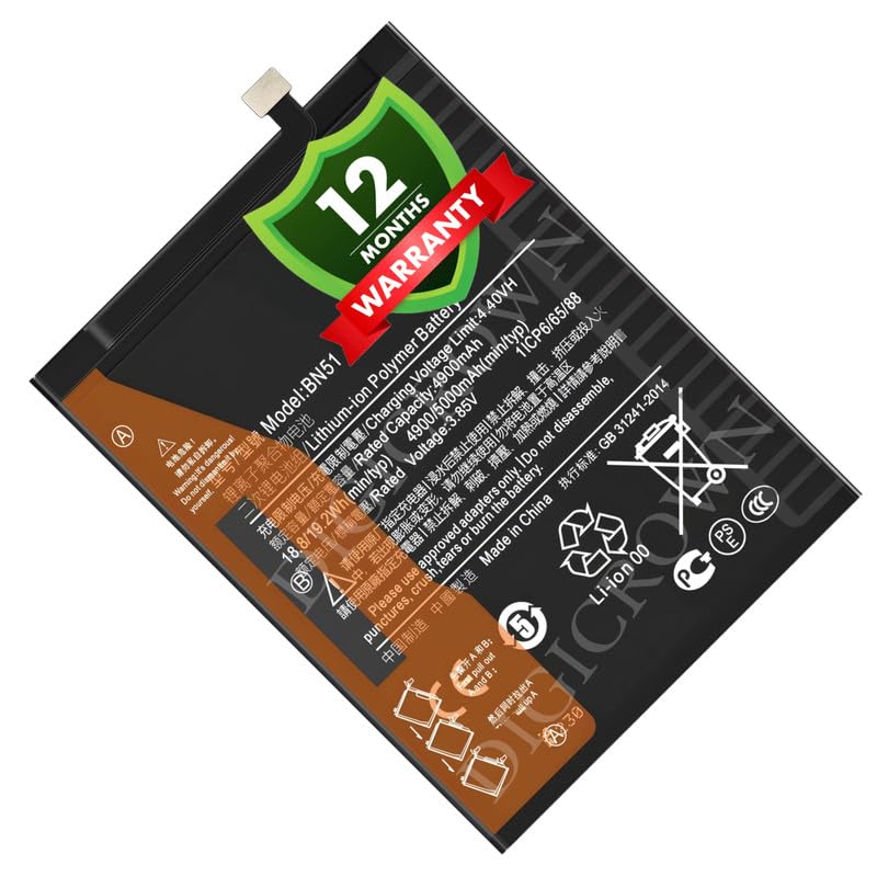 Image of Original BN51 Battery Compatible for Xiaomi Redmi 8 | Redmi 8A - (5000mAh) - 1 Year Warranty DF7