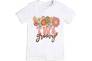 TWO Groovy Birthday Shirt for Women