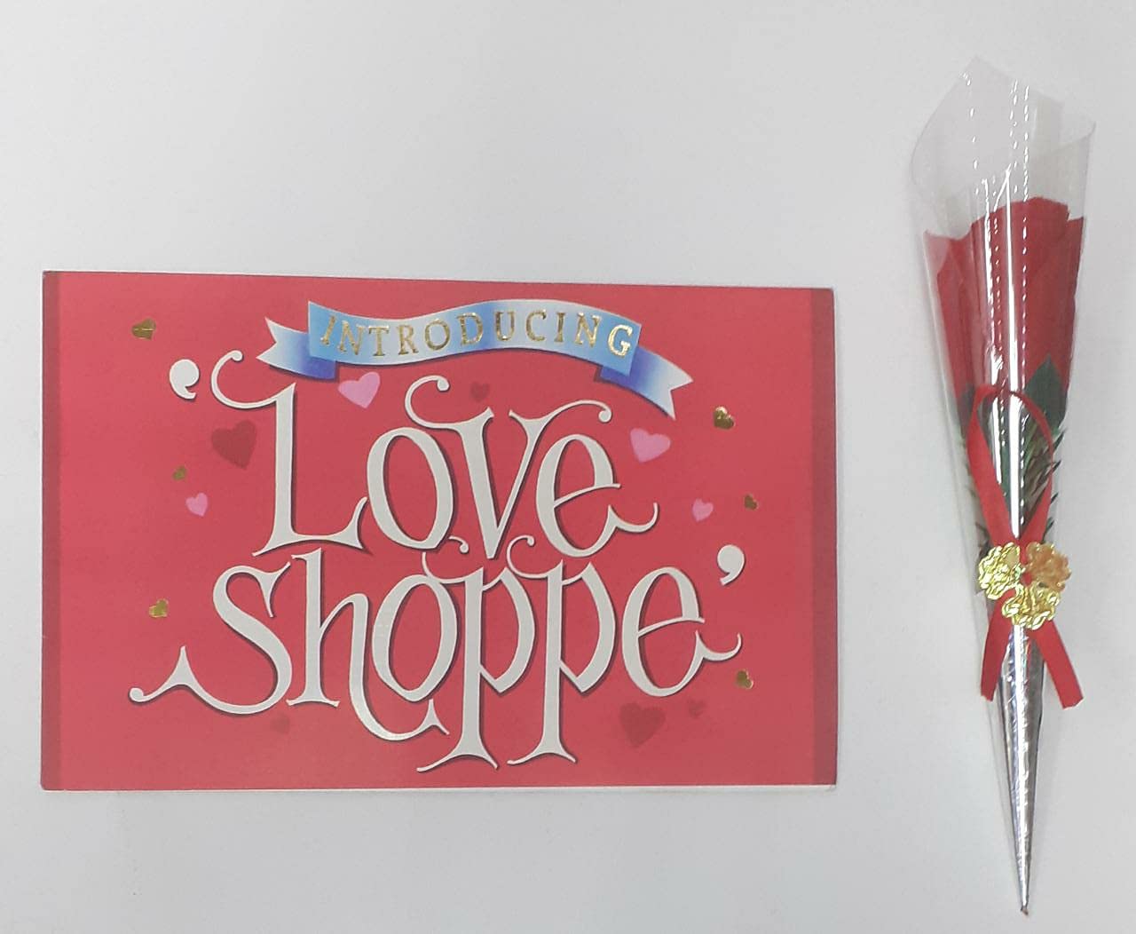 Onlinesalescantt Love Greeting Cards || Introducing Love Shoppe All The Products in My Heart are only for You with Rose Poop up Card 2300