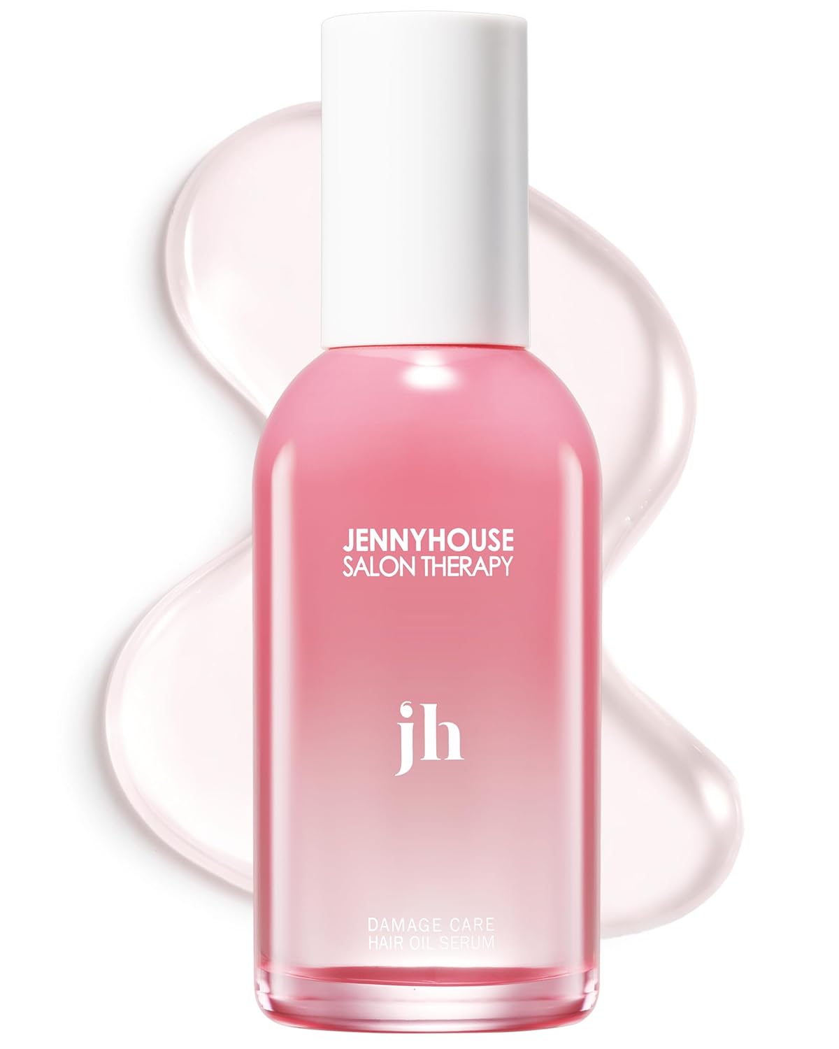 JENNYHOUSE Salon Therapy Damage Care Hair Oil Serum - Korean Beauty Hair Protection Nourishing - Frizz Control, Shine Treatment for Dry Hair - Floral Musk Scent - 3.38 fl.oz