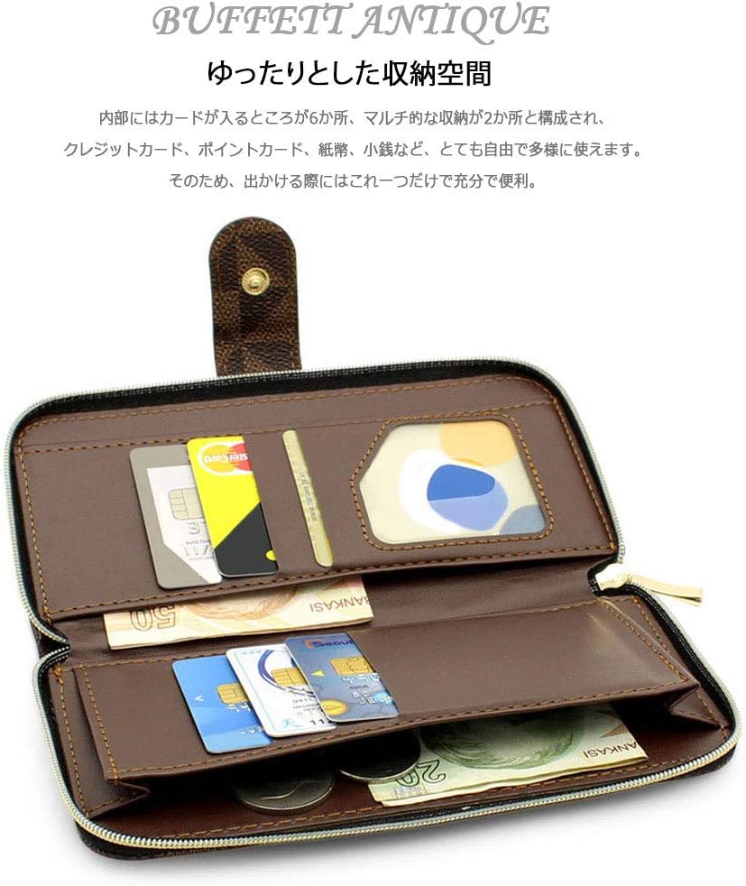 関税負担なし☆XperiaXZ2 Premium SO-04K SOV38 対応 ケース 手帳型 カバー 財布型 カード収納 カードポケット スト