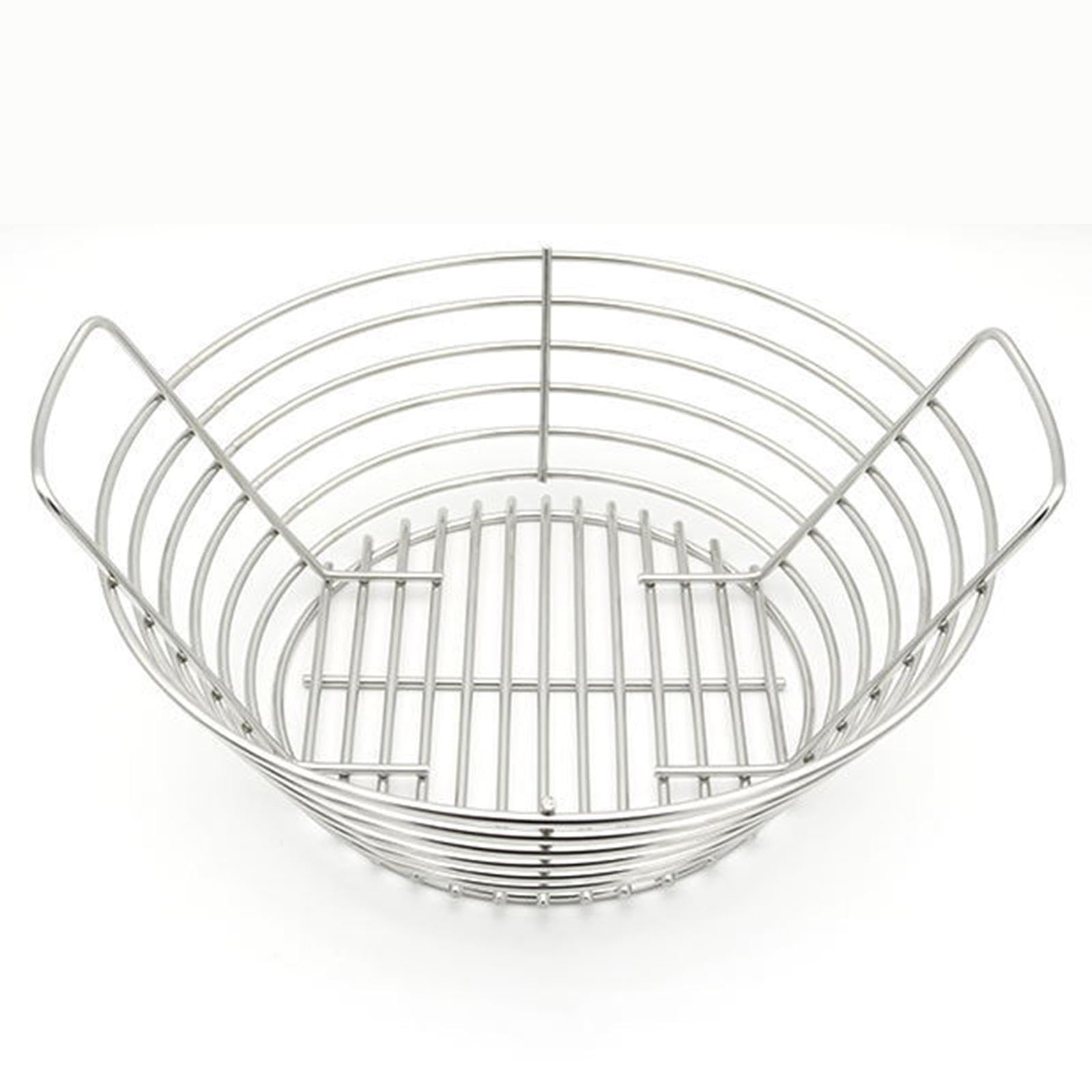 Sharplace Cesta para Cenizas de Parrilla, Colector de Cenizas, Resistente a Temperaturas, Bandeja para Accesorios de Ahumadores de Parrilla, Acero Inoxida