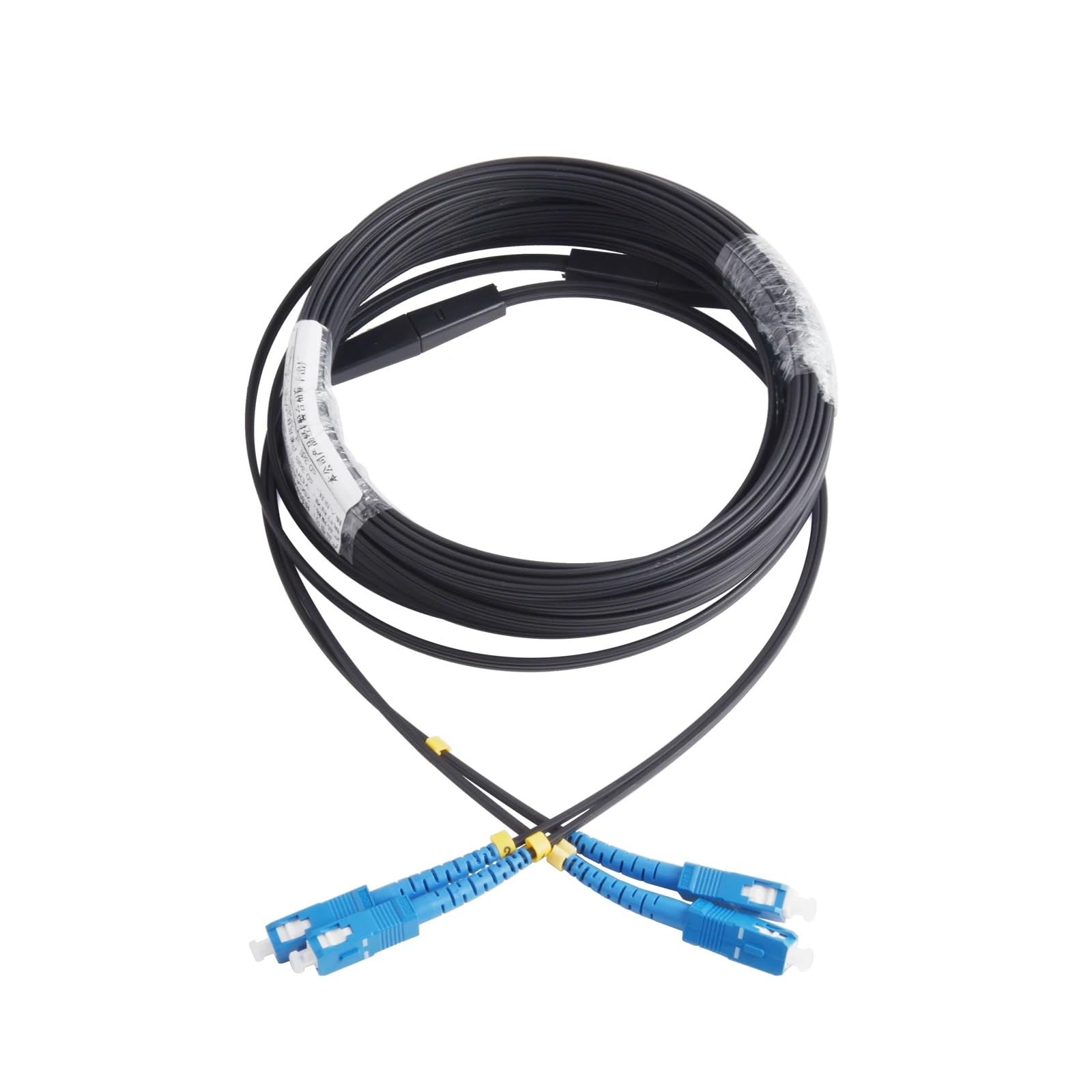 Câble d'extension à fibre optique UPC 2 SC vers 2 SC monomode extérieur 100 M/120 M/150 M/200 M/300 M (300 M)