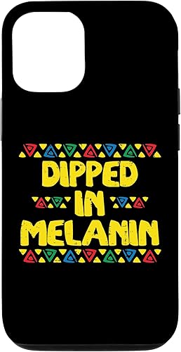 Miniatura 4 de iPhone 14 Pro Max Dipped In Melanin Kente African Pride Black History BHM Gift Case
