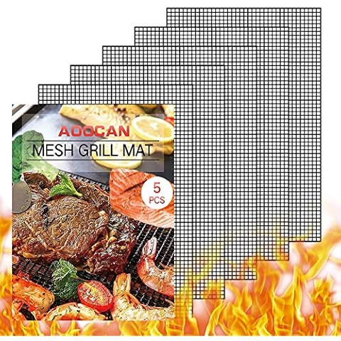 AOOCAN Grill Mesh Mat Set Cover