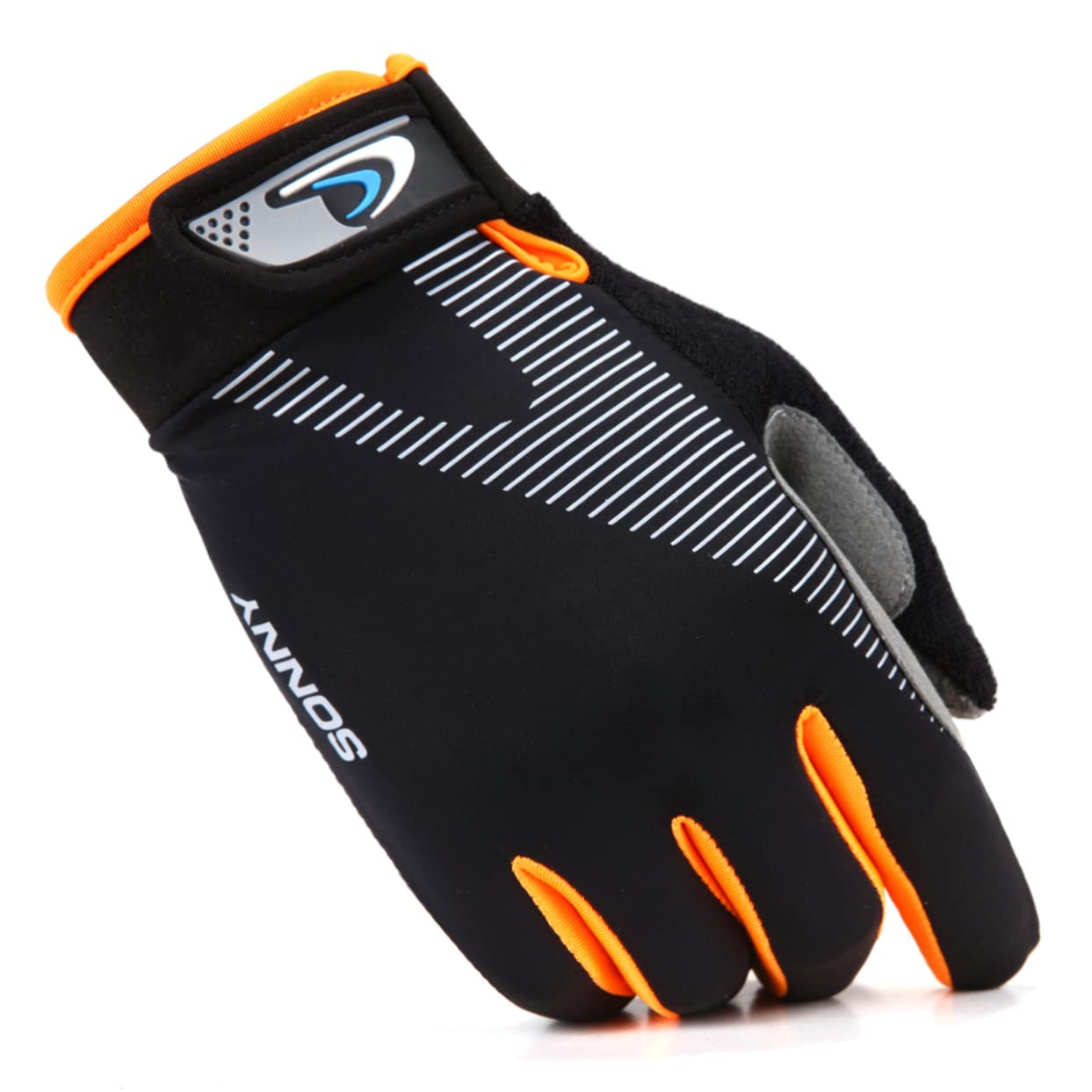 Sosoport 3 Stück Mountainbike Handschuhe Vollfinger Trainingshandschuhe Reithandschuhe