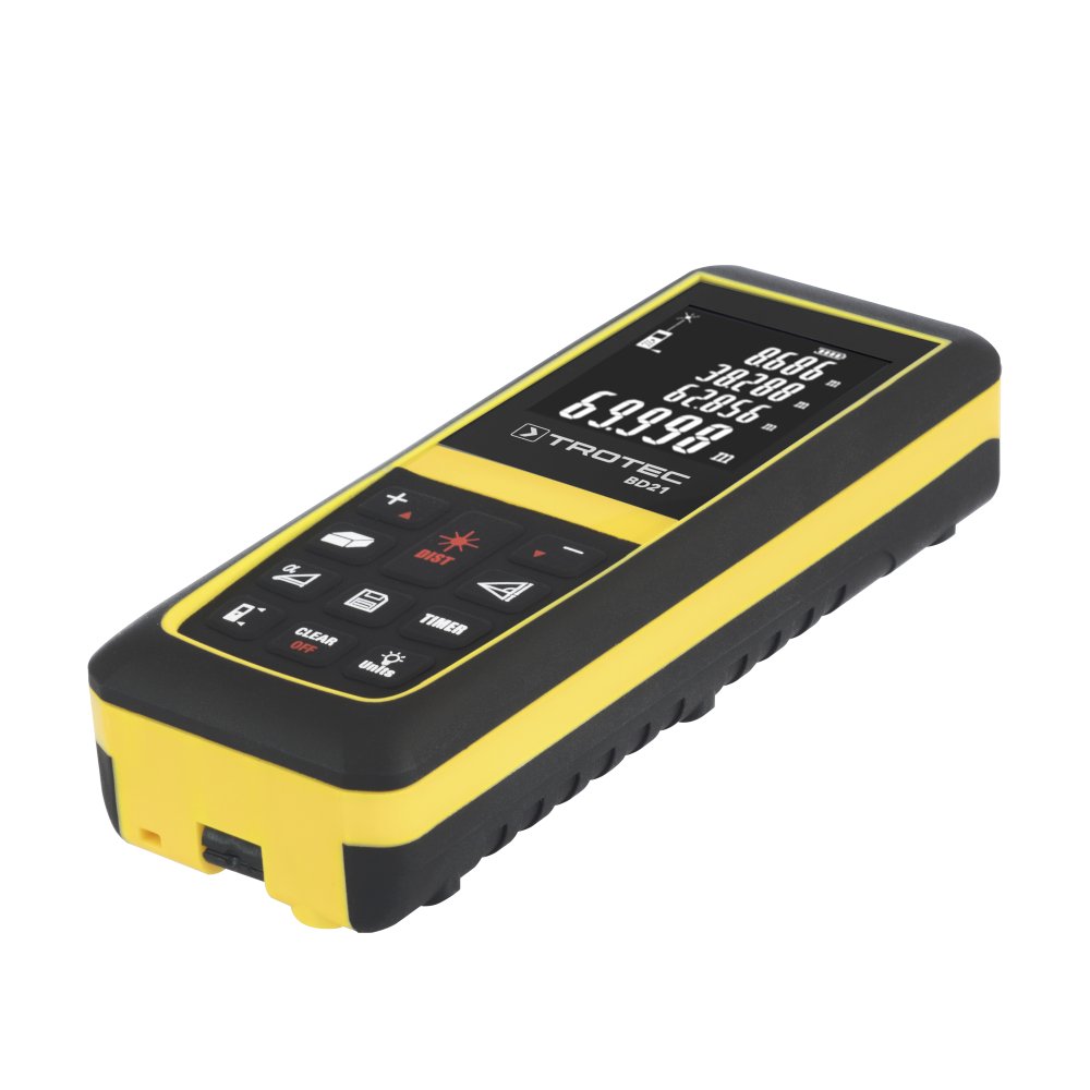 TROTEC Distanciómetro BD21 (Alcance de 70 m)
