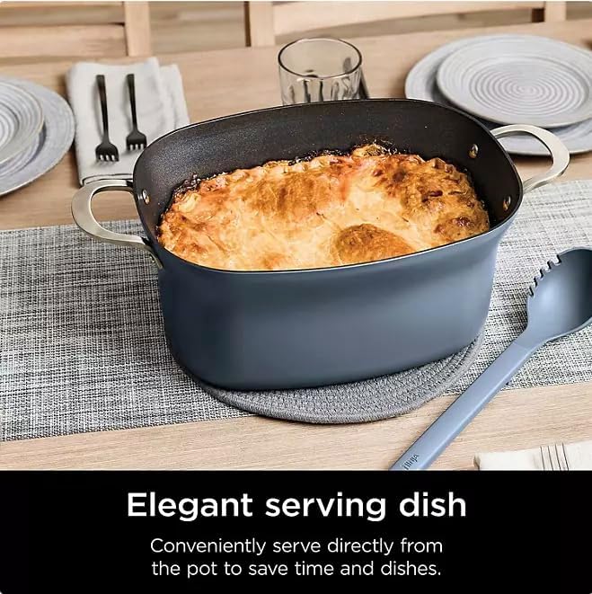 Miniatura 5 de Ninja MC1001C Foodi PossibleCooker PRO - Cocina múltiple de 8.5 cuartos de galón, con olla de cocción lenta 8 en 1, horno holandés, vaporizador y