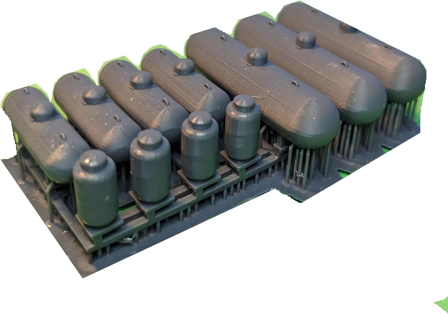 Set of 11 N-Scale Propane Tank N1003