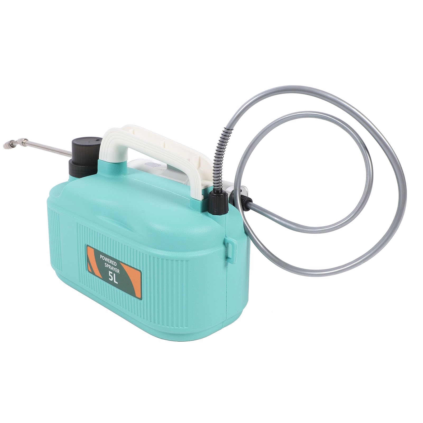 Alomejor Pulvérisateur de Jardin électrique Anti-Fuite 5L alimenté par Batterie avec Baguette Télescopique pour L'arrosage des Plantes, Conception Ergonomique pour L'arrosage des Plantes de Jardin,
