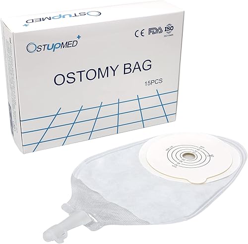 Miniatura 7 de OSTUPMED - Bolsas para urostomía (15 unidades, con cierre, para colostomía, Ileostomía, Stoma Care, corte a medida, 0.394-1.969in)