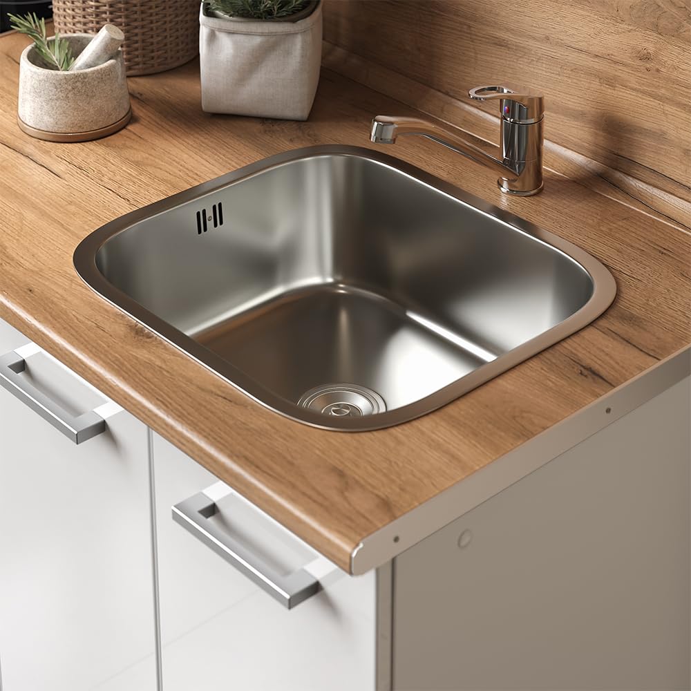 Vicco Cucina completa R-Line, Bianco lucido/bianco, 160 cm con colonna forno senza piano di lavoro, predisposto per l'integrazione di elettrodomestici e lavello