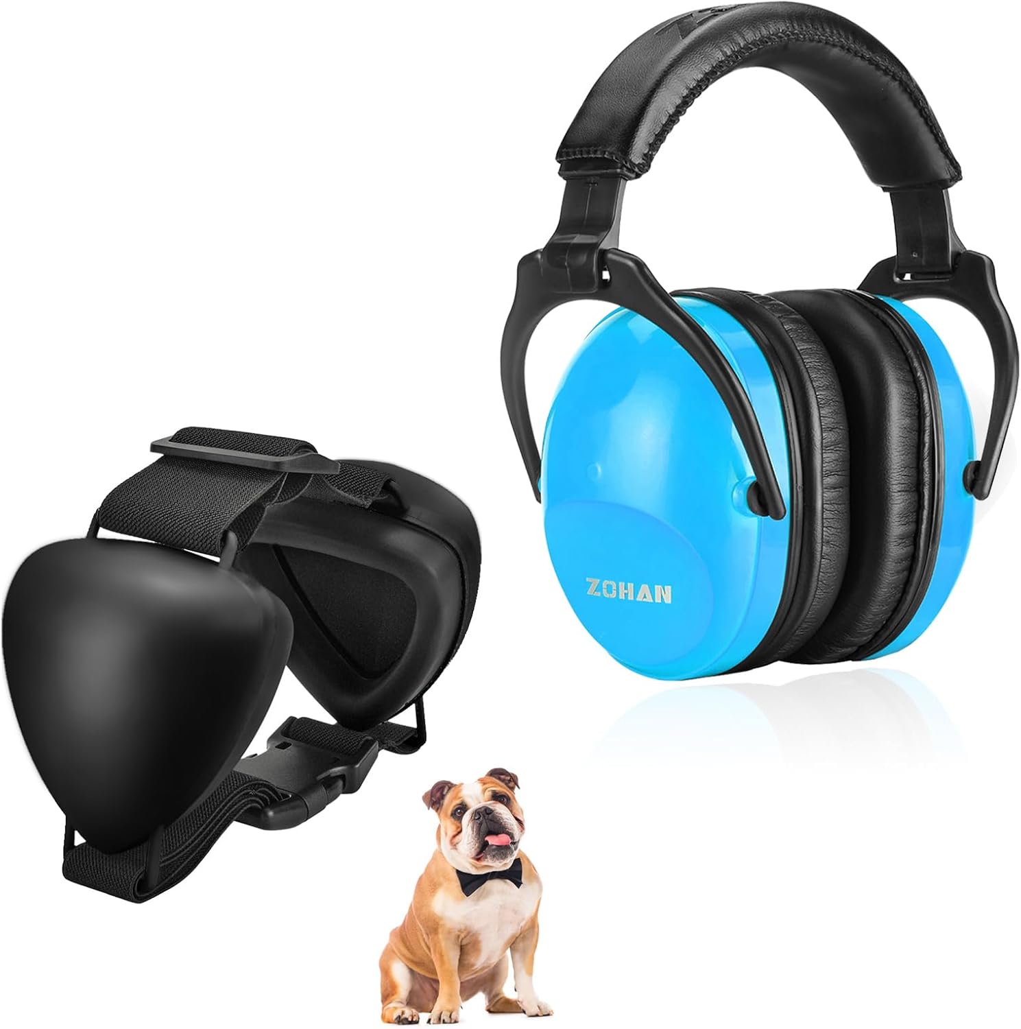 ZOHAN 030 & Dog Earmuffs for Noise Protection - Hearing Protection Best Gift for Your Kids and Dog Family