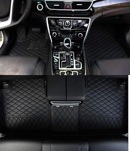 Custom Fit Heavy Duty conjunto completo esteras alfombra de piso para Ssangyong Korando (Negro)