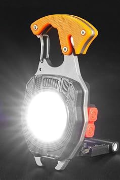 Usb Şarjlı Çok Fonksiyonlu Mini Led Çakmak Ve Lamba 7 Modlu Taşınabilir Anahtarlık