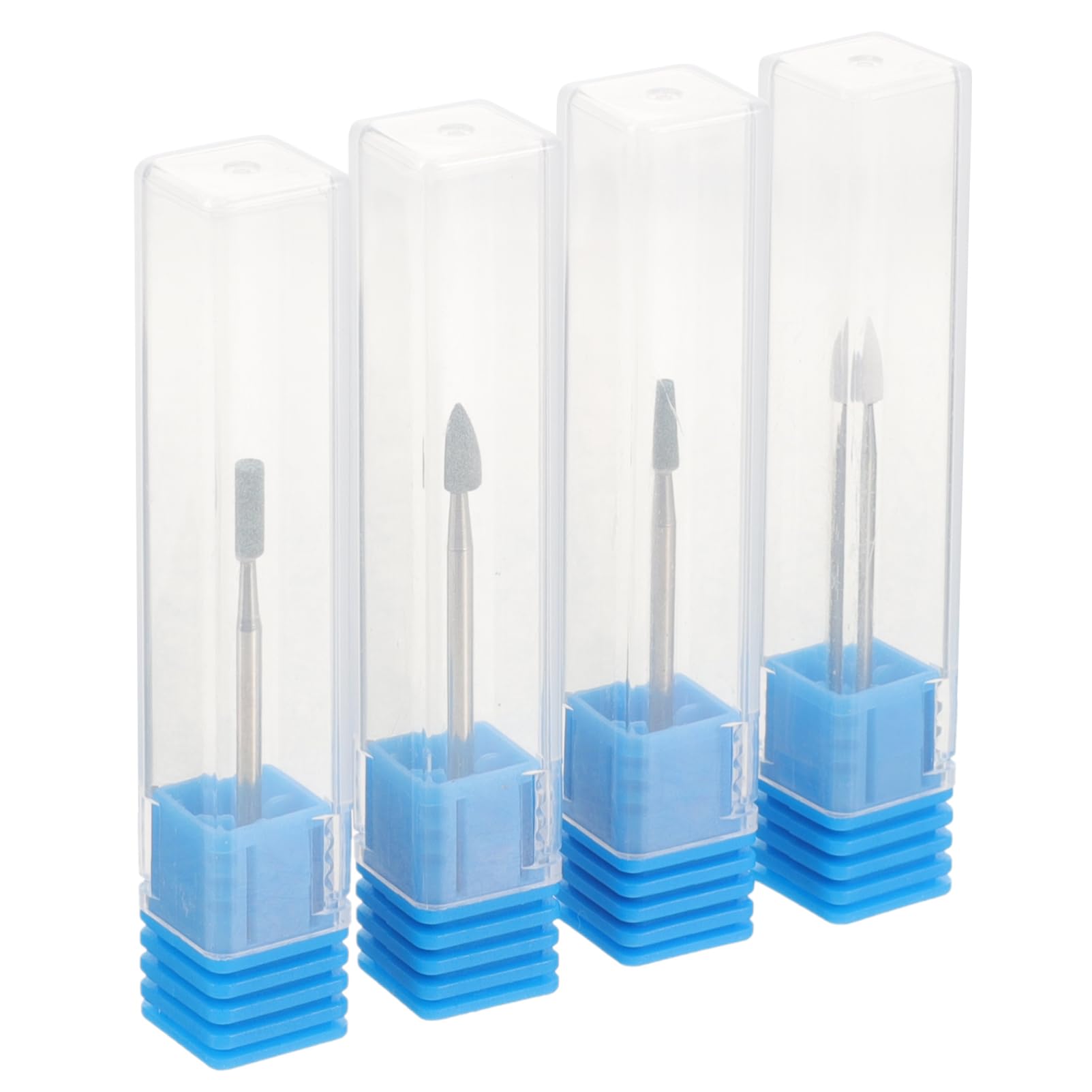 Lurrose 4 Juegos Accesorios Para Cabezales De Lijado Taladro De Uñas Portátil Molinillo De Uñas Taladro Para Amoladora o De Mano o Eléctrico Arena De Cuarzo 4 Uds * 4