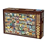 Unbekannt Puzzle de 1000 Piezas, diseño de Collage Vintage