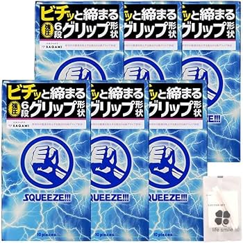 捏捏 タバスクイーズ Sサイズ Amazon | 【6個セット】サガミ SQUEEZE スクイーズ シックス