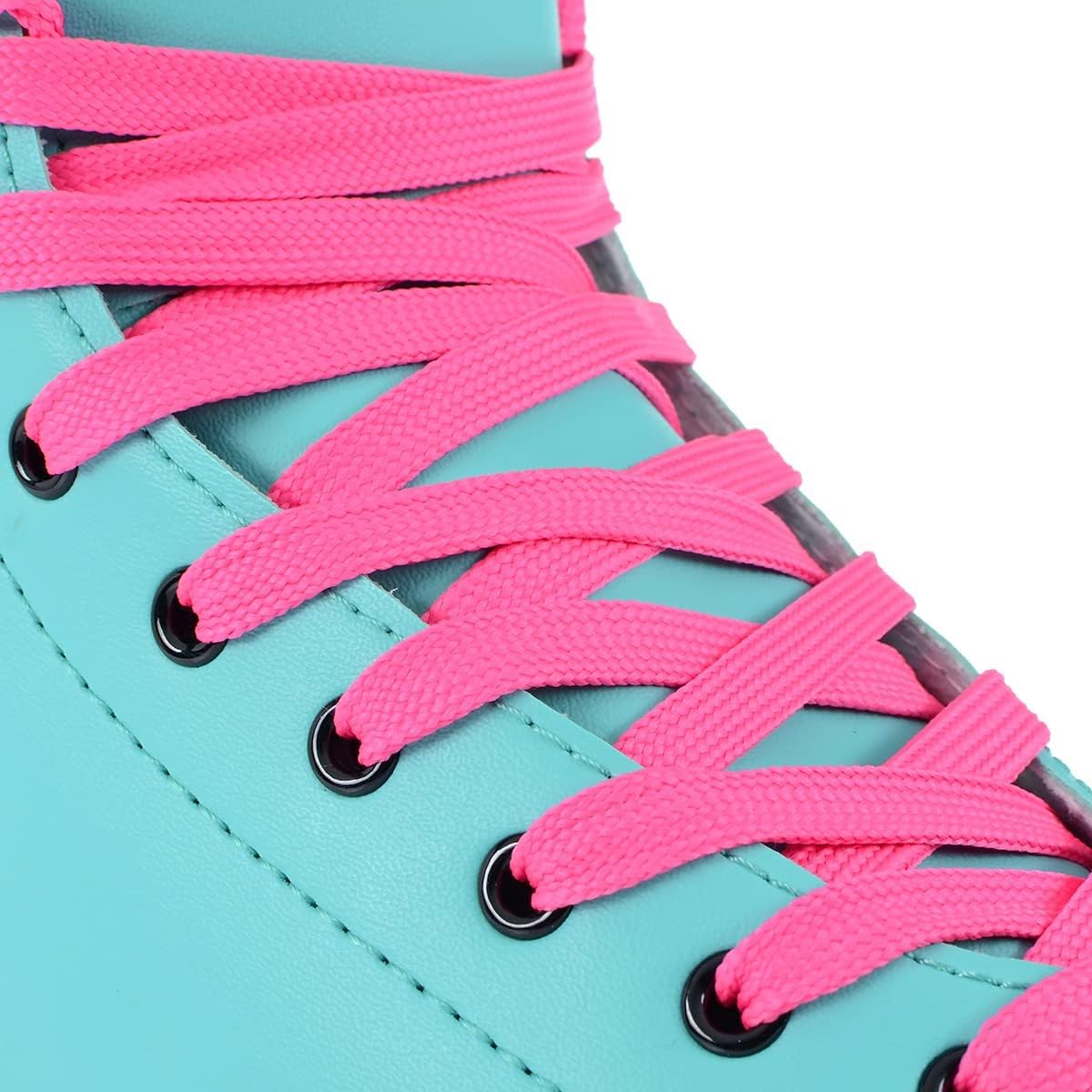 Patines clásicos Retro para Mujer, rodamientos ABEC7, Color Rosa Menta, Patines en línea, Tallas 35, 36, 37, 38, 39, 40, 41