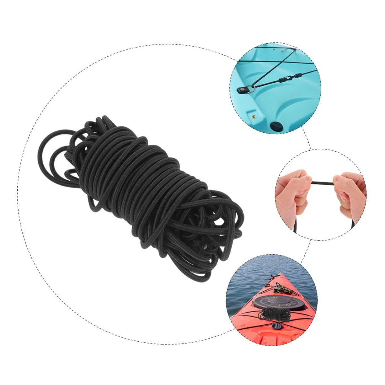 Cuerda Elástica Redonda De Cordón Elástico Para Puños y Zapatillas Deportivas Para Reemplazo De Cordones Calzado Casual