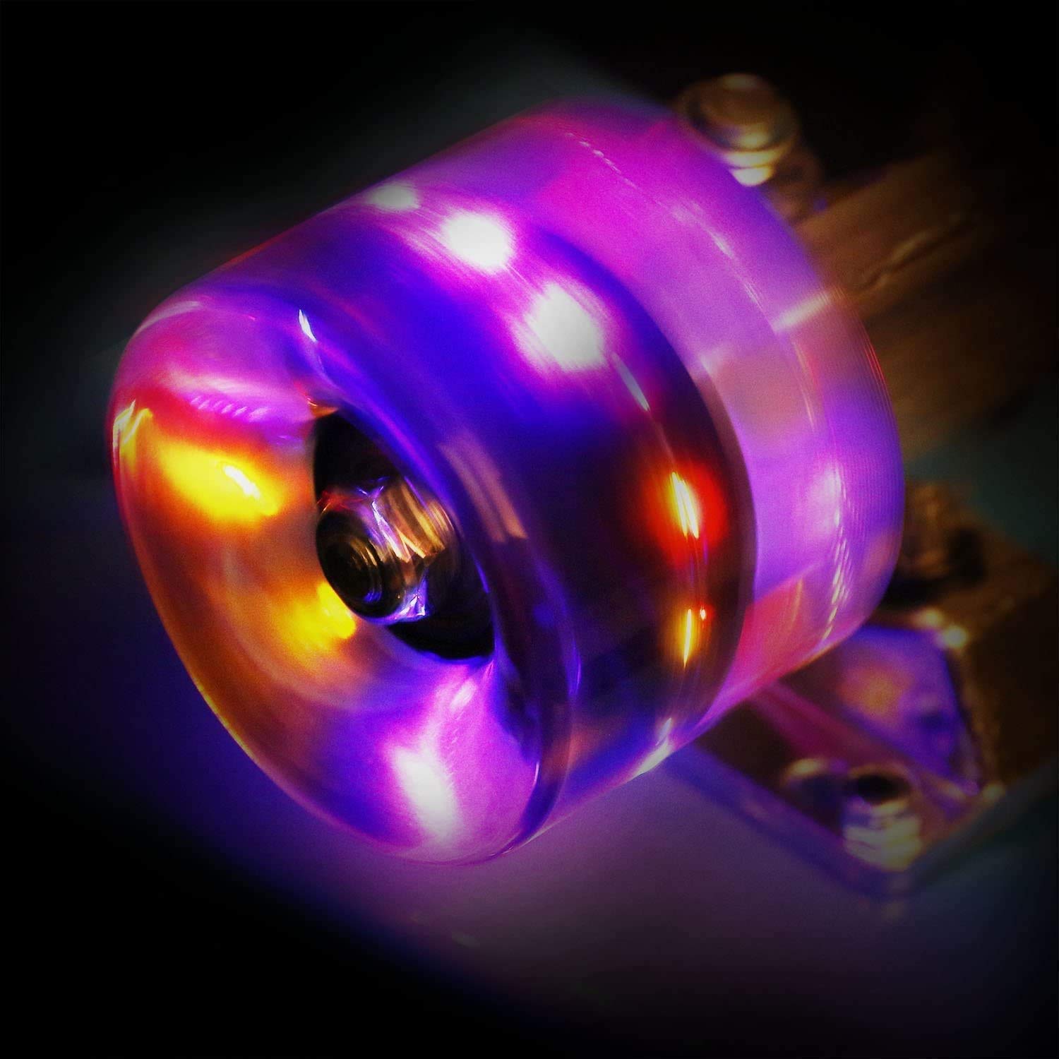 Skateboard Kids Mini Cruiser Skateboard Completo da 22 Pollici con Ruote Luminose a LED per Adulti Bambini Principianti Ragazze Ragazzi Regalo di Compleanno