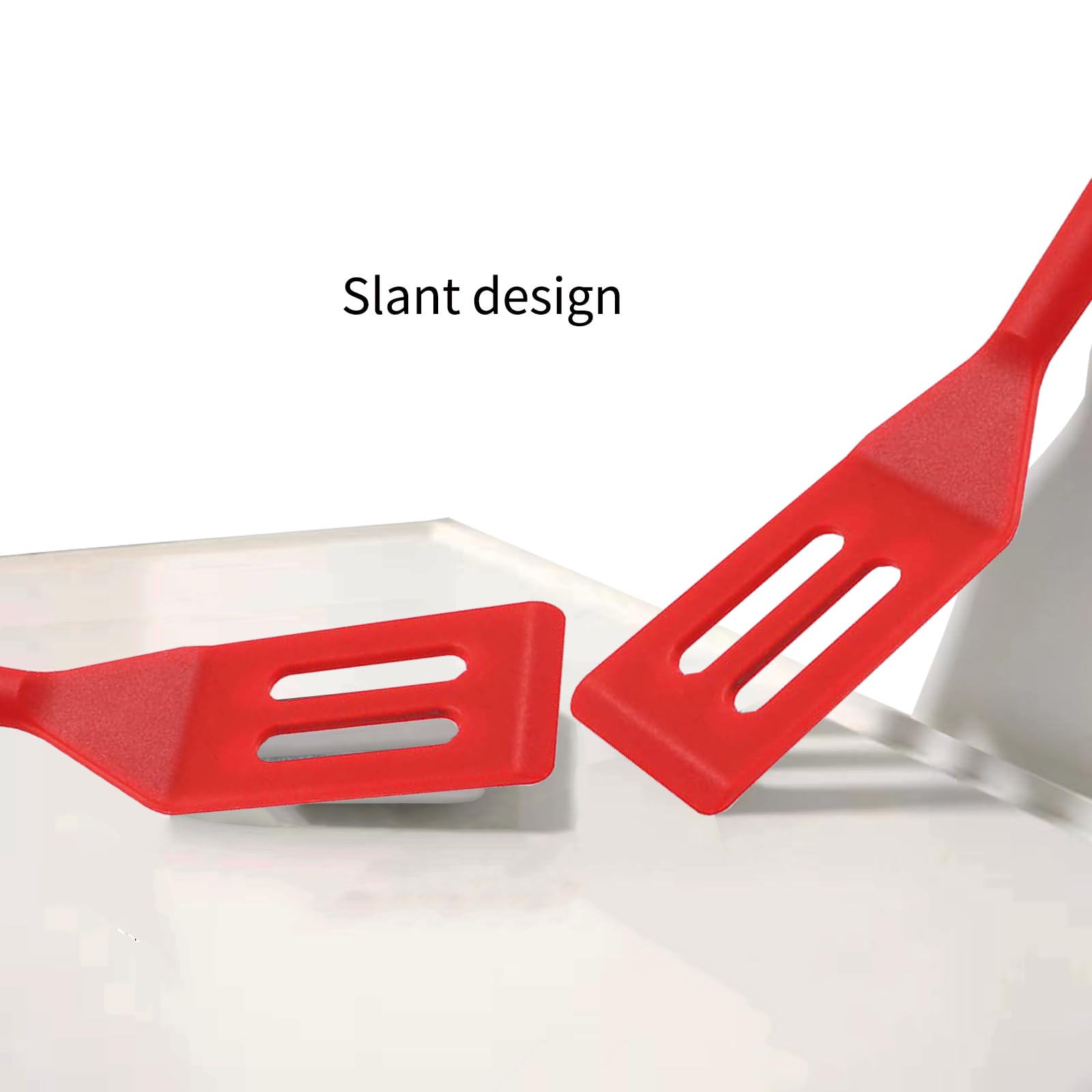Espátula pequeña, 2 piezas pequeñas de silicona flexible para utensilios de cocina antiadherentes