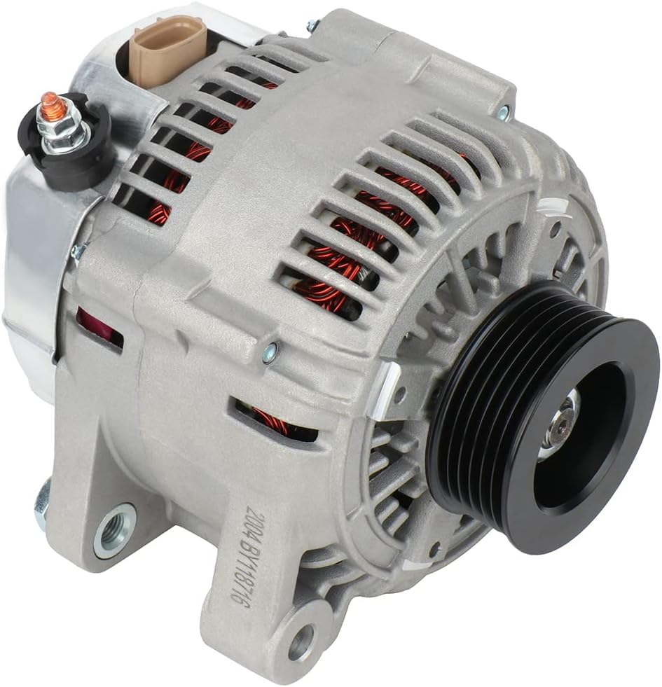 Aintier Alternator High Output Alternator Replacement For Toyota for Avalon 1998-2004 For Toyota for Sienna 1998-2003 13706 13806 Automotive Alternators