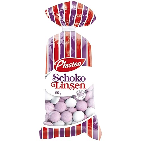 Alemania Piasten Schoko Linsen Mint Chocolate Dragees Pack de 2 (8.82oz 8.8oz Bolsa)
