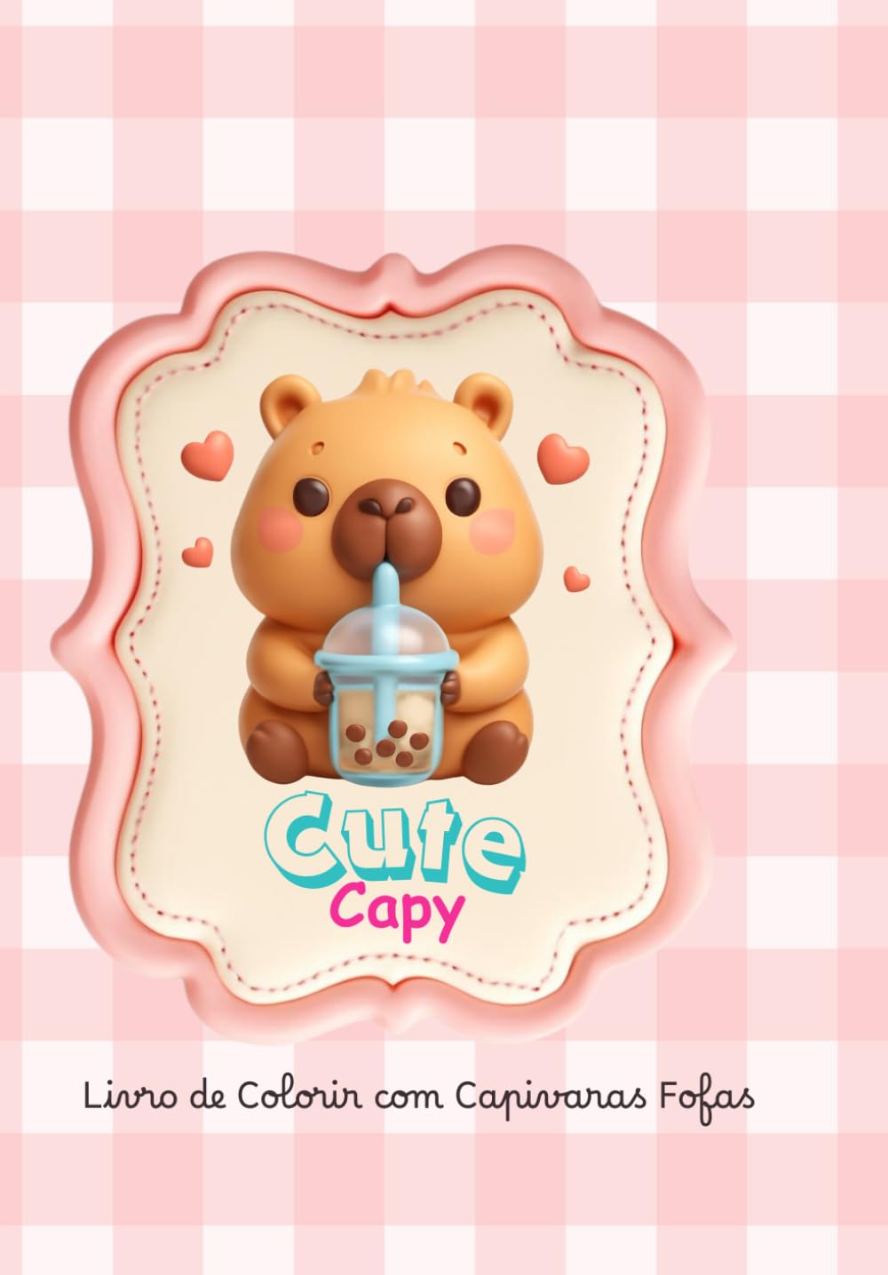CuteCapy: Livro de Colorir com Capivaras Fofas
