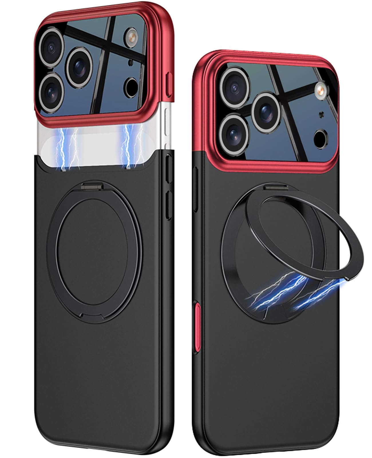 Coque iPhone 17 Pro Max antichoc mate avec béquille pour vos appels vidéo mains libres - 8