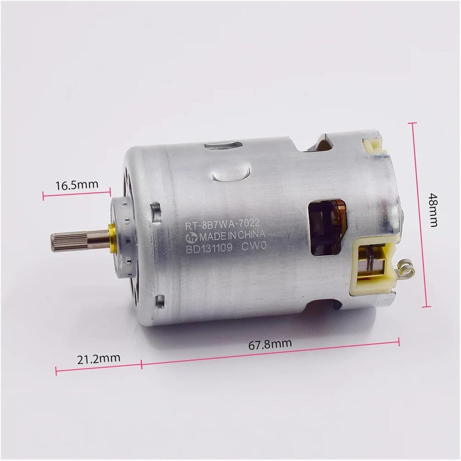 RT-8B7WA-7022 48mm RS-887 DC 18V 24V 36V 40V High Speed Power High