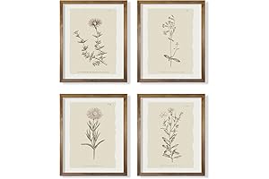 Vintage Beige Photo Collage Canvas