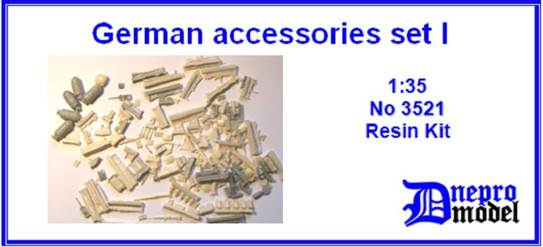 Dnepro Model - German Accessories Set 1/35 DM3521, 1/35 Scale Model kit