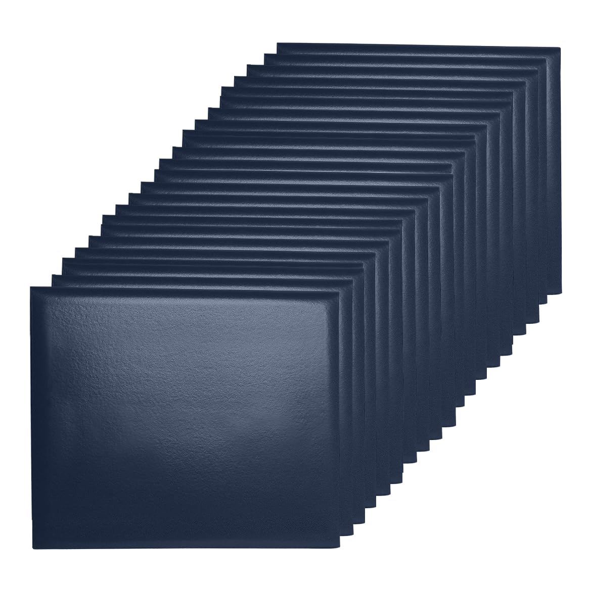 Misscom Diploma Cover 8.5” x11” Diploma Holder of Graduation Leatherette Padded Certificate（Tent Style),20-Packs