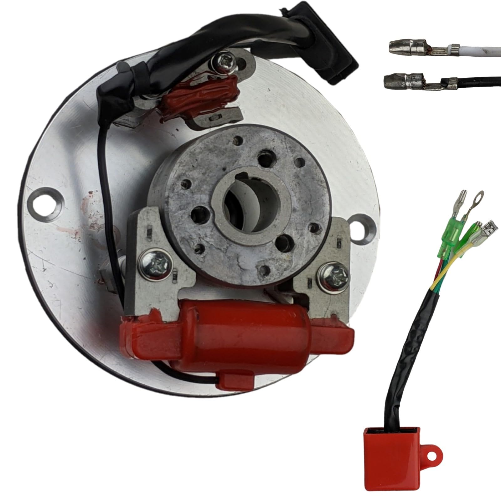 Amazon.com: RedCap Magneto Coil Stator Inner Rotor Kit for 50cc