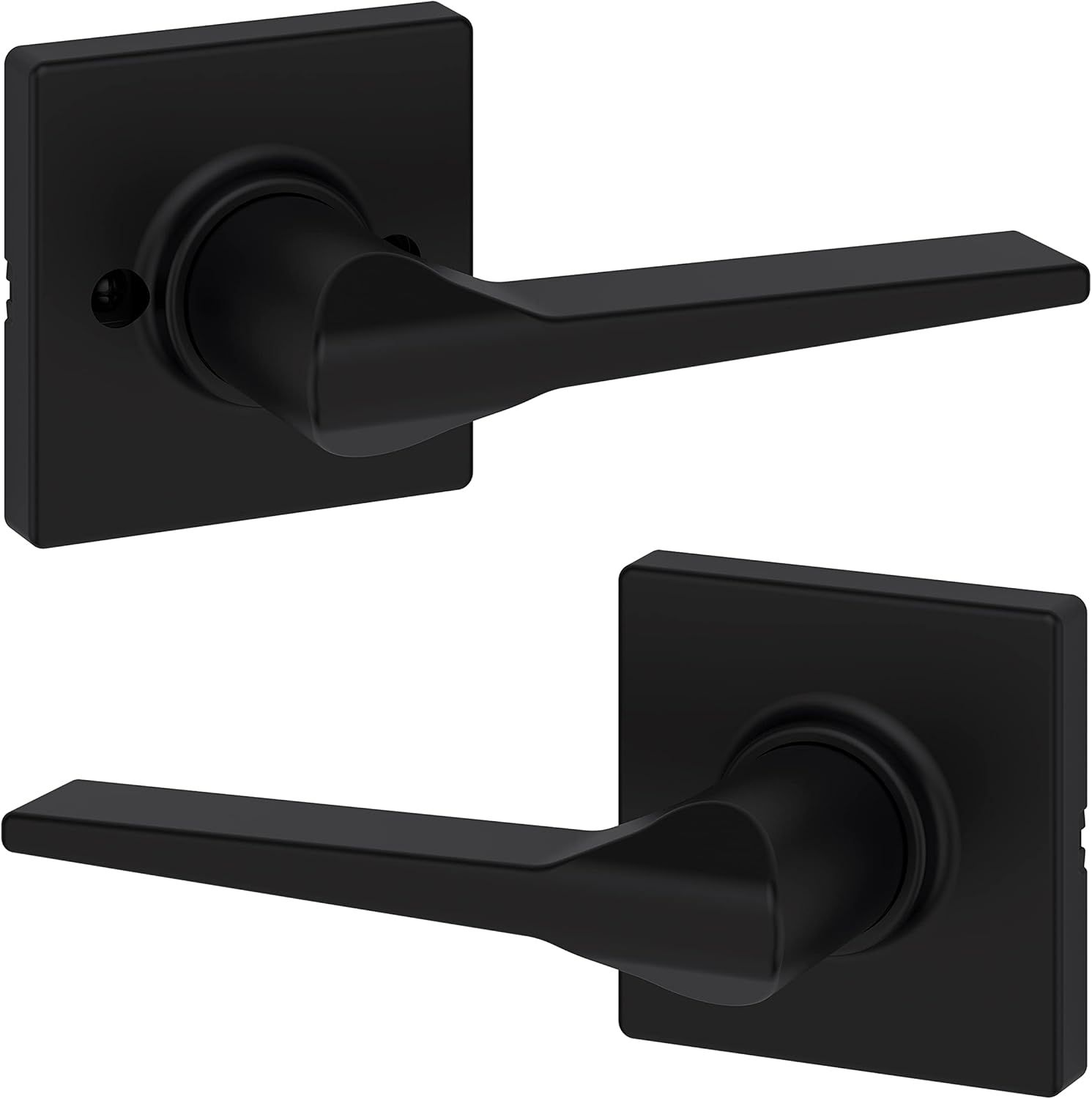 Weiser Hollis Passage Door Handle, Hall/Closet Door Lever, NonLocking