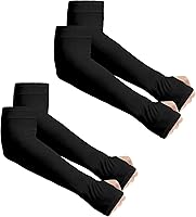 Vista 34 de Aegend - Mangas de protección solar con compresión, para cubrir tatuajes, mangas solares para hombres, mujeres y jóvenes