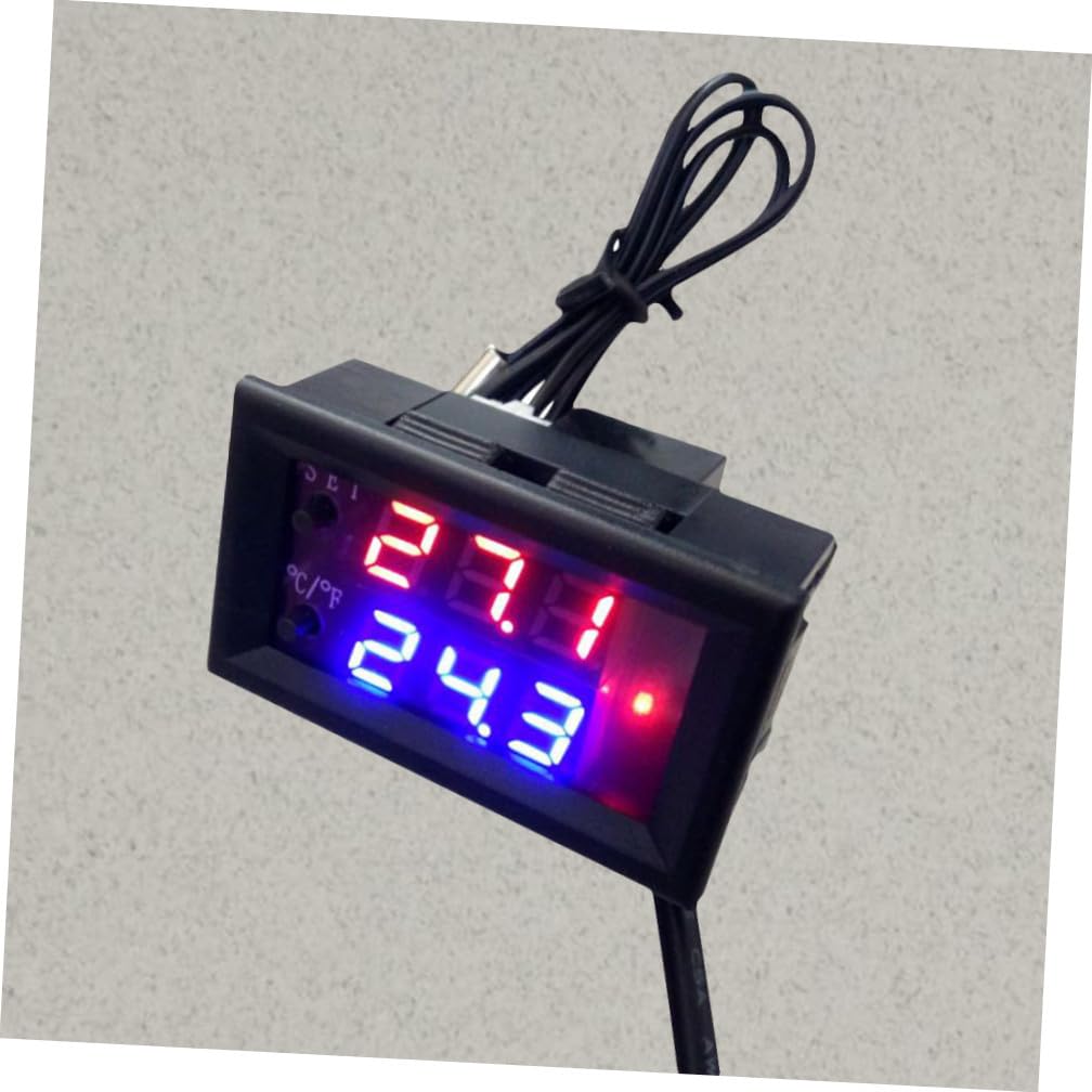 Cabilock Termostato Digitale 3 Pz Termostato Display Digitale Interruttore Cronotermostato