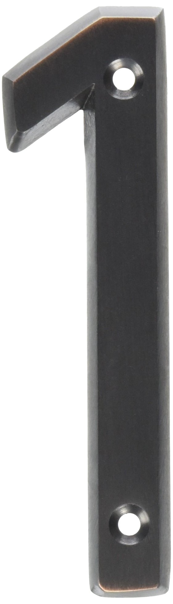 HY-KO Products BR-42OWB/1 Prestige House Number 1 (ONE), 4 in, Bronze