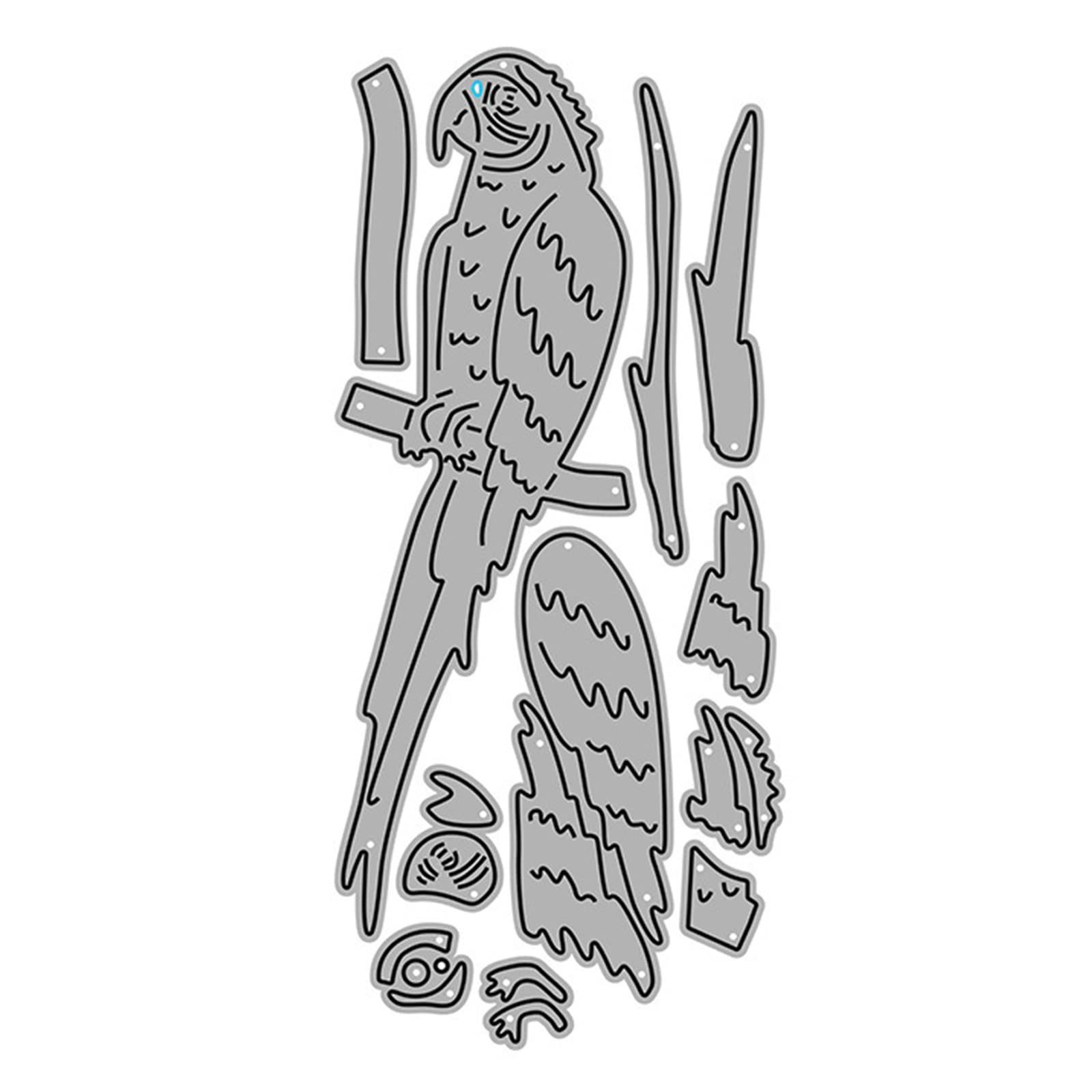 Tsophreniq Lovely Metal Cutting Dies Stamps Template Mold Stencils for Embossing Scrapbooking Photo Album Metal Cutting Dies for Scrapbooking