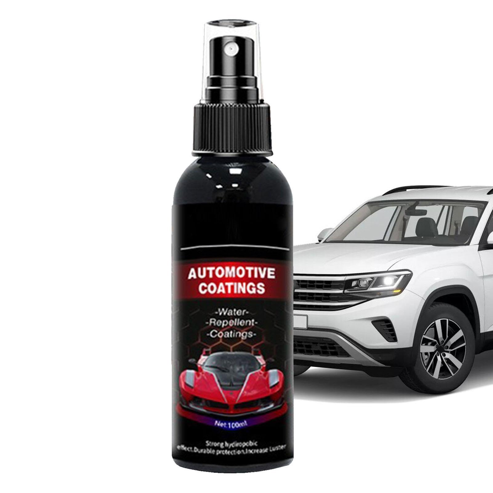 Cars Nano Spray - Car Detailing Spray, Car Paint Coating Agent | Automotive Coating Agent Foe Scratch Repair Polishing and Waxing Kits, High Protection Quick Coating Spray for Eliminates Scratches