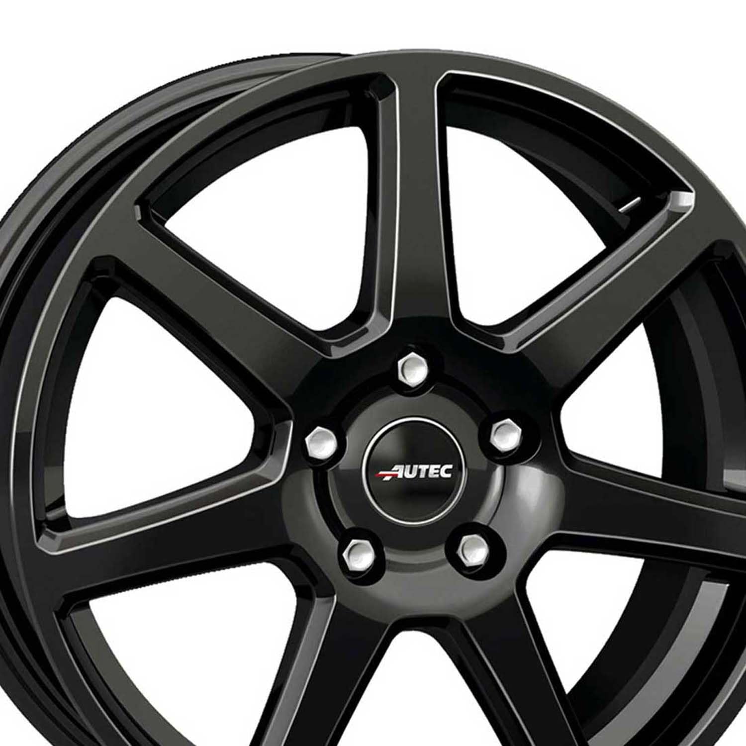 4x Llantas AUTEC TALLIN ECE 6.5x16 ET41 5x112 Schwarz
